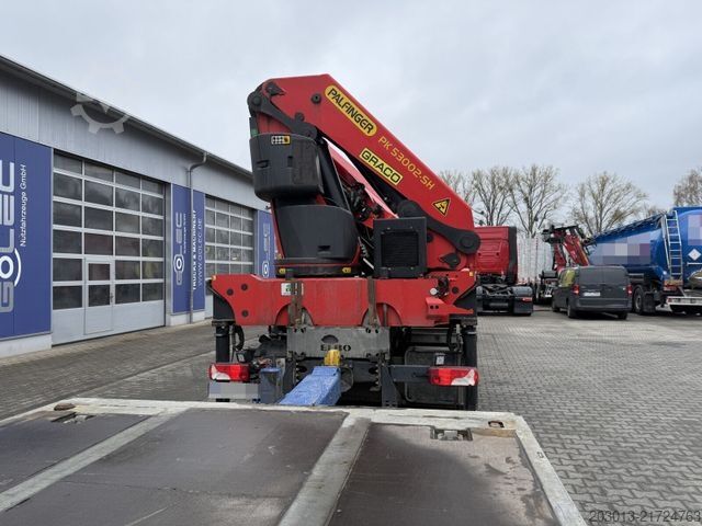 LKW mit Pritsche (offen) SCANIA R500 6x4 Pritsche mit Kran Palfinger PK53002 SH