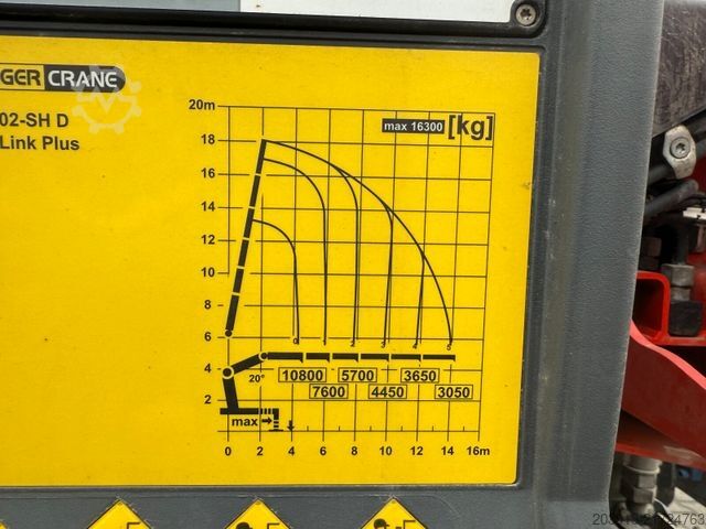 LKW mit Pritsche (offen) SCANIA R500 6x4 Pritsche mit Kran Palfinger PK53002 SH
