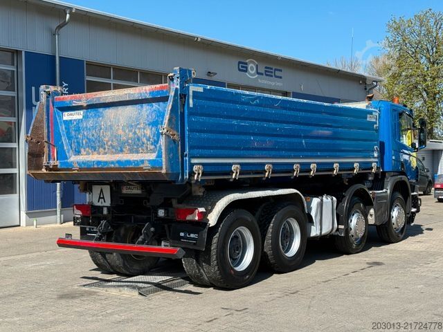 Dreiseitenkipper LKW SCANIA P 410 8x4 Dreiseitenkipper DAUTEL