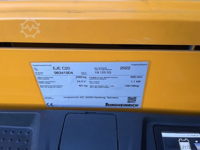 Electric Pallet Truck Jungheinrich EJEC20