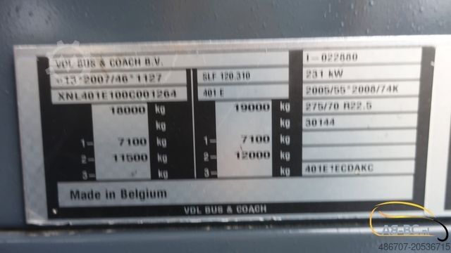 Intercity bus VDL Citea SLF 1230.310 39 Sitze 58 - Stehplätze