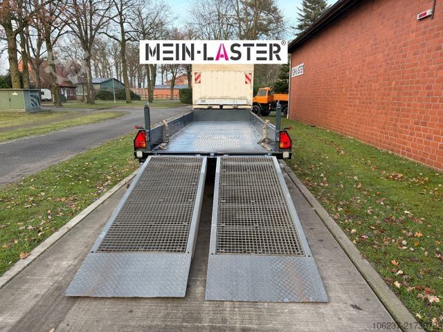 Low loader trailer OBERMAIER Tieflader (6m) Rampen T119S NL 8.750 kg TOP