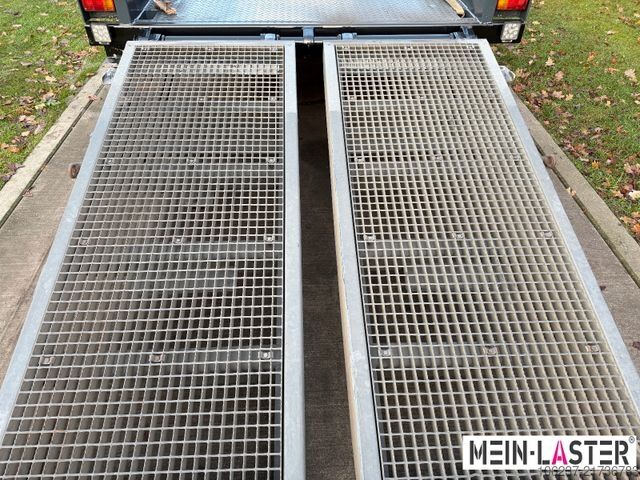 Low loader trailer OBERMAIER Tieflader (6m) Rampen T119S NL 8.750 kg TOP