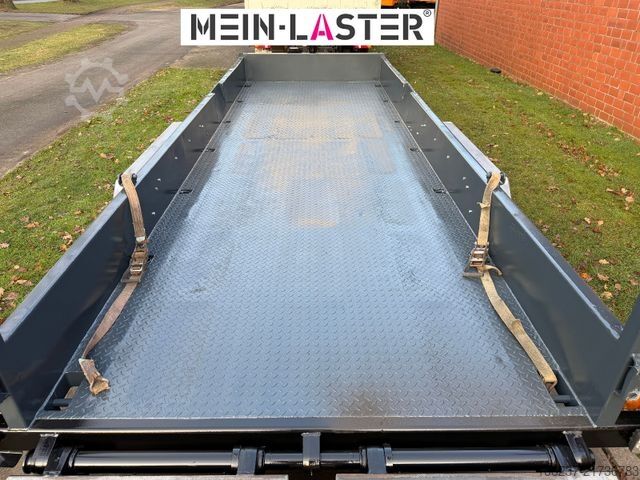 Low loader trailer OBERMAIER Tieflader (6m) Rampen T119S NL 8.750 kg TOP