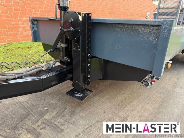 Low loader trailer OBERMAIER Tieflader (6m) Rampen T119S NL 8.750 kg TOP