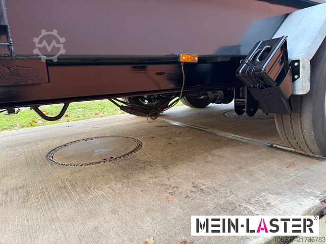 Low loader trailer OBERMAIER Tieflader (6m) Rampen T119S NL 8.750 kg TOP