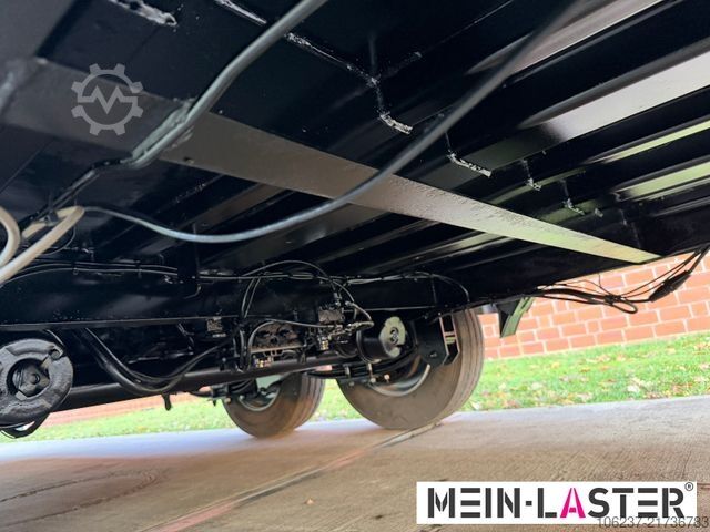 Low loader trailer OBERMAIER Tieflader (6m) Rampen T119S NL 8.750 kg TOP