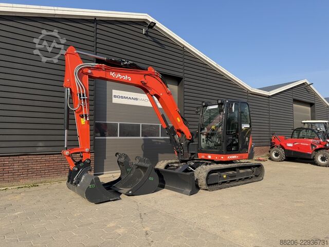  KUBOTA KX085-5 rupsgraafmachine NIEUW €1350 LEASE