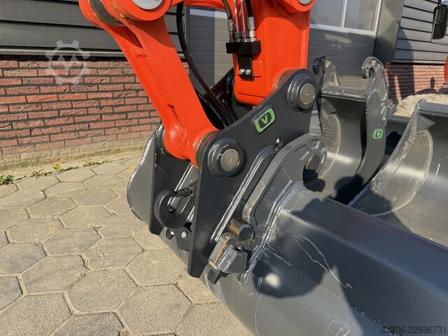  KUBOTA KX085-5 rupsgraafmachine NIEUW €1350 LEASE