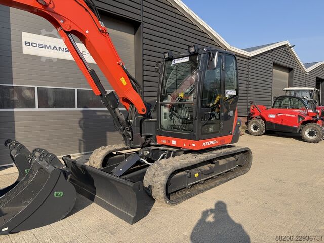  KUBOTA KX085-5 rupsgraafmachine NIEUW €1350 LEASE