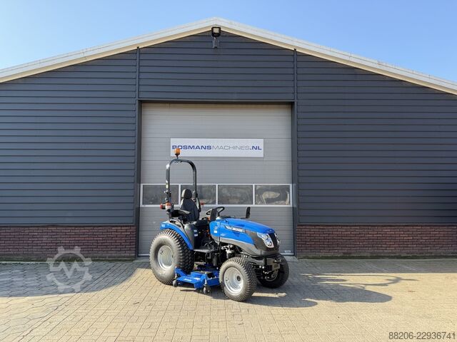  SOLIS 26 HST minitractor NIEUW met middenmaaidek