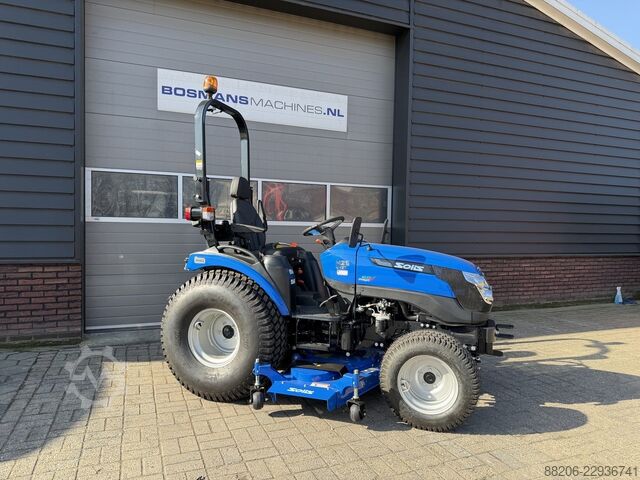  SOLIS 26 HST minitractor NIEUW met middenmaaidek