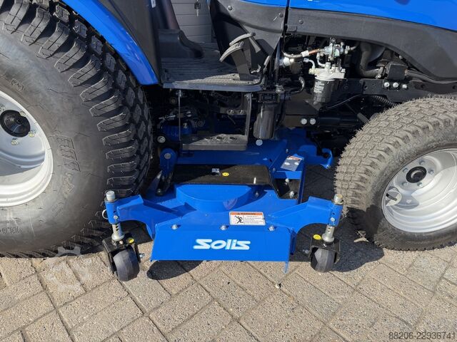  SOLIS 26 HST minitractor NIEUW met middenmaaidek