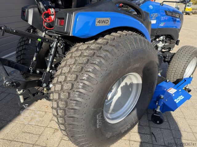  SOLIS 26 HST minitractor NIEUW met middenmaaidek