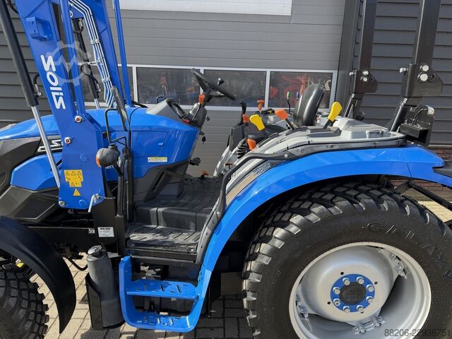  SOLIS 50 4WD shuttle XL tractor NIEUW met galaxybanden / frontlader