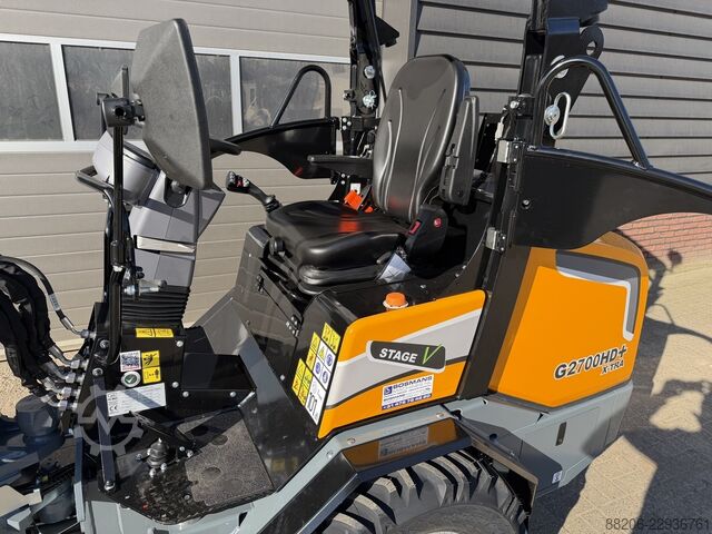  GIANT G2700 X-TRA HD+ minishovel NIEUW (giekvering, pro-inching - kogeltrekhaak)