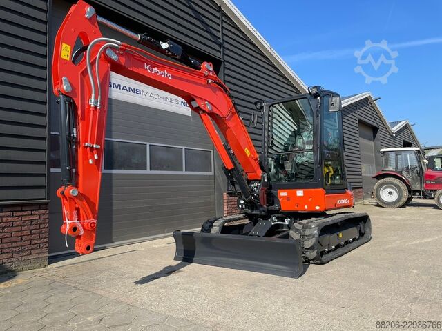  KUBOTA KX060 HI AIRCO minigraver NIEUW €999 LEASE