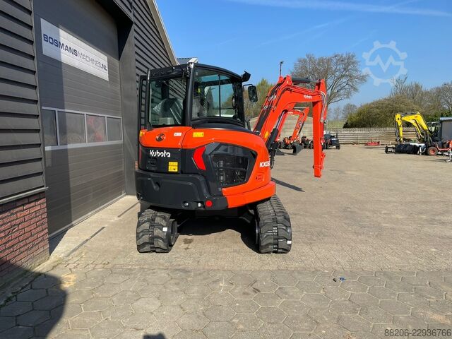  KUBOTA KX060 HI AIRCO minigraver NIEUW €999 LEASE