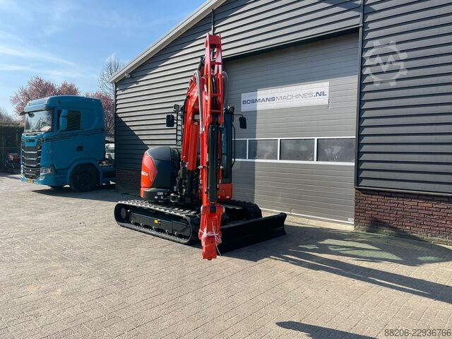  KUBOTA KX060 HI AIRCO minigraver NIEUW €999 LEASE