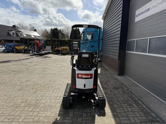  BOBCAT E10 z minigraver NIEUW SLOOP / SORTEER functie hydraulische wissel + 3 bakken