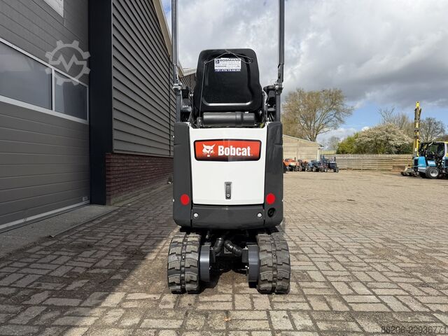  BOBCAT E10 z minigraver NIEUW SLOOP / SORTEER functie hydraulische wissel + 3 bakken