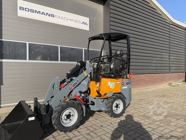  GIANT G1100 G1200 minishovel NIEUW budget uitvoering €345 LEASE