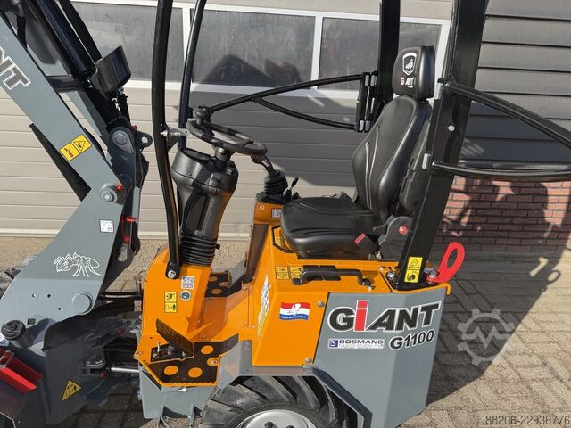  GIANT G1100 G1200 minishovel NIEUW budget uitvoering €345 LEASE