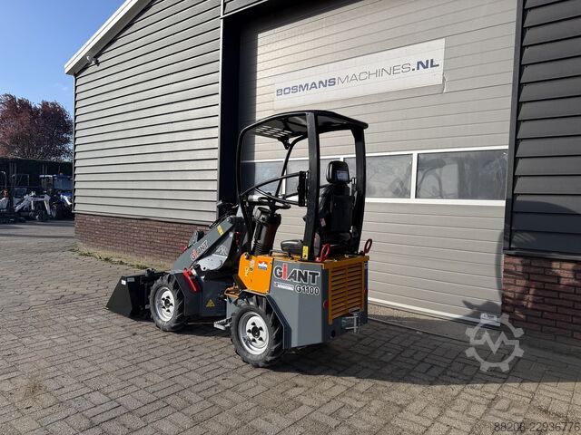  GIANT G1100 G1200 minishovel NIEUW budget uitvoering €345 LEASE