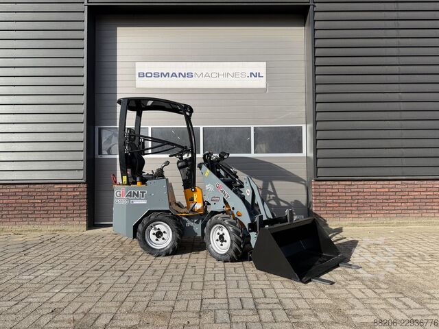  GIANT G1100 G1200 minishovel NIEUW budget uitvoering €345 LEASE