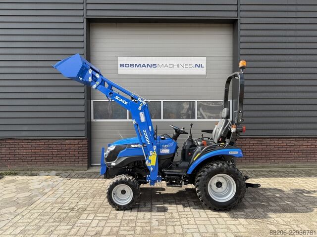  SOLIS 26 HST minitractor met frontlader BJ 2024 43 uur