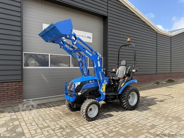  SOLIS 26 HST minitractor met frontlader BJ 2024 43 uur
