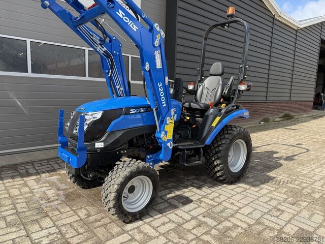  SOLIS 26 HST minitractor met frontlader BJ 2024 43 uur