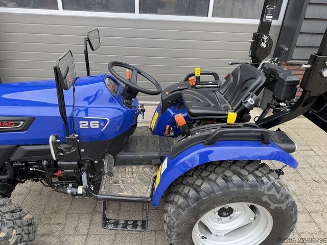  FARMTRAC FT26 HST minitractor DEMO galaxy banden