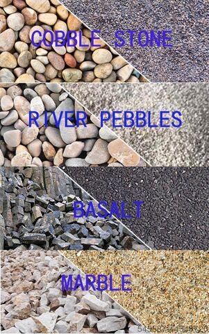 Brechanlagen Stone crushing production line Stone crushing screening plant