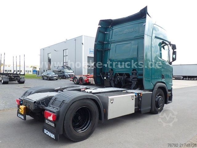 Standard tractor unit SCANIA R 410 LA Highline/Ret./Safety/Spoiler/Standklima