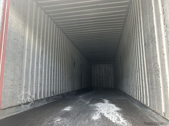 Container transport Krone Box Liner / Chassis + 45 Ft High Cube Container...