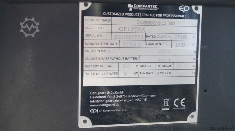 Gabelstapler EP EFL252X