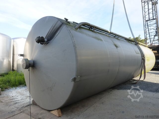 2 x 65 m³ aluminum silo / storage silo Zeppelin 