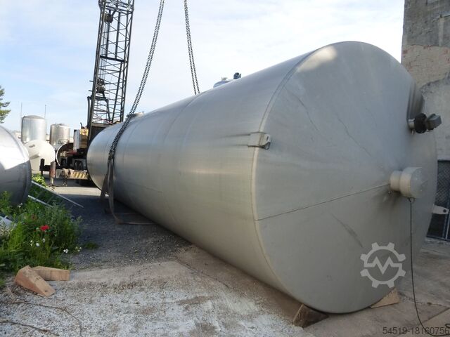 2 x 65 m³ aluminum silo / storage silo Zeppelin 