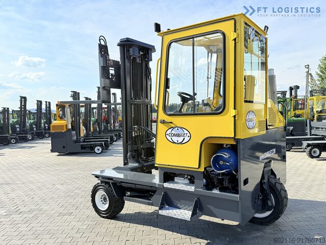 4-way forklift Combilift C5000XL GAS TRIPLEX 6000 EXTENDABLE FORK