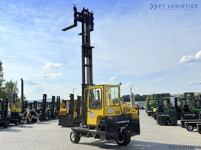 4-way forklift Combilift C5000XL GAS TRIPLEX 6000 EXTENDABLE FORK