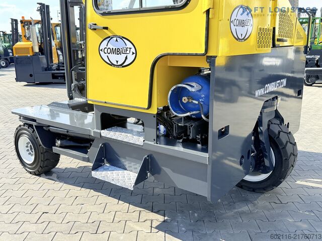 4-way forklift Combilift C5000XL GAS TRIPLEX 6000 EXTENDABLE FORK