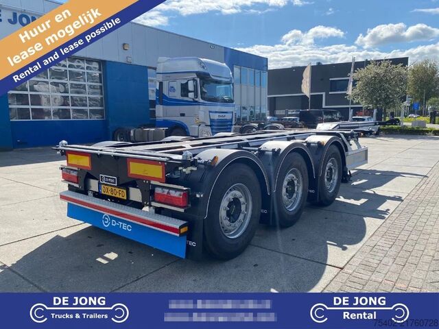 Container transport D-TEC FLEXITRAILER FT-LS-S / 3x Extendable / 1x Lift ...