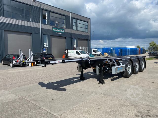 Container transport D-TEC FLEXITRAILER FT-LS-S / 3x Extendable / 1x Lift ...