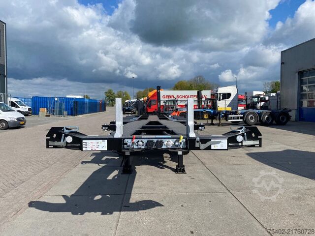 Container transport D-TEC FLEXITRAILER FT-LS-S / 3x Extendable / 1x Lift ...