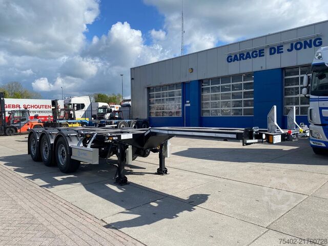 Container transport D-TEC FLEXITRAILER FT-LS-S / 3x Extendable / 1x Lift ...