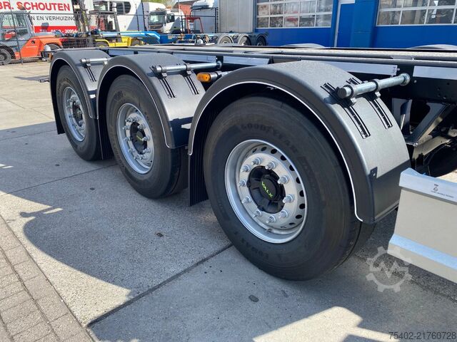 Container transport D-TEC FLEXITRAILER FT-LS-S / 3x Extendable / 1x Lift ...