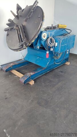 Motorized welding turntable and tilting table VEB-HALLE MAH 5000