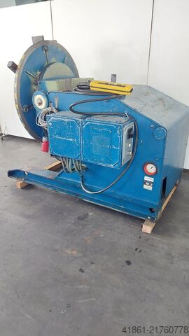 Motorized welding turntable and tilting table VEB-HALLE MAH 5000