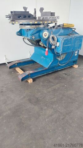 Motorized welding turntable and tilting table VEB-HALLE MAH 5000
